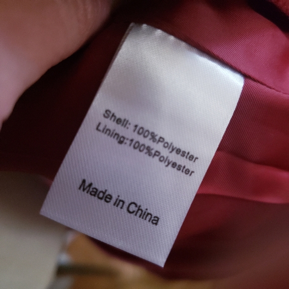 🏷Allegra K NWT Women's Notch Lapel Double Breasted Belted Trenchcoat L - Picture 12 of 16